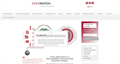 Desktop Screenshot of onecreation.org
